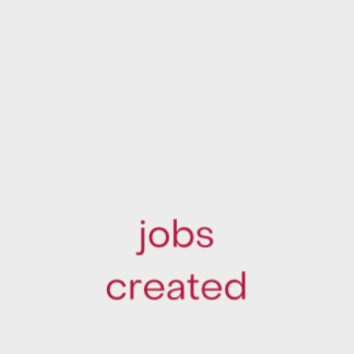 Jobs created